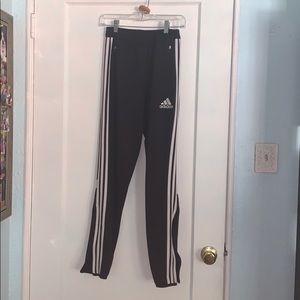Adidas black joggers